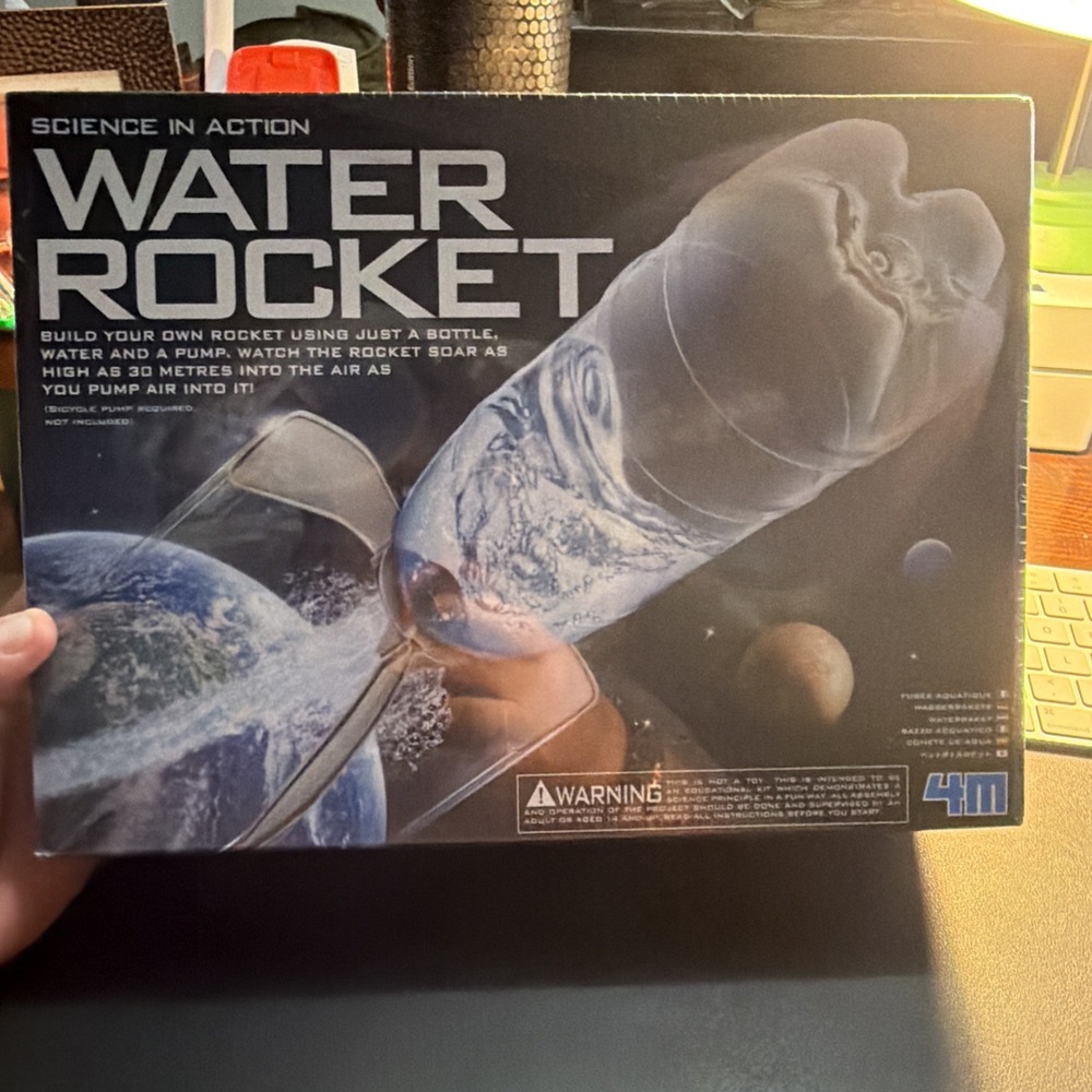 4M Water Rocket, Science Kit to Build Your own Rocket